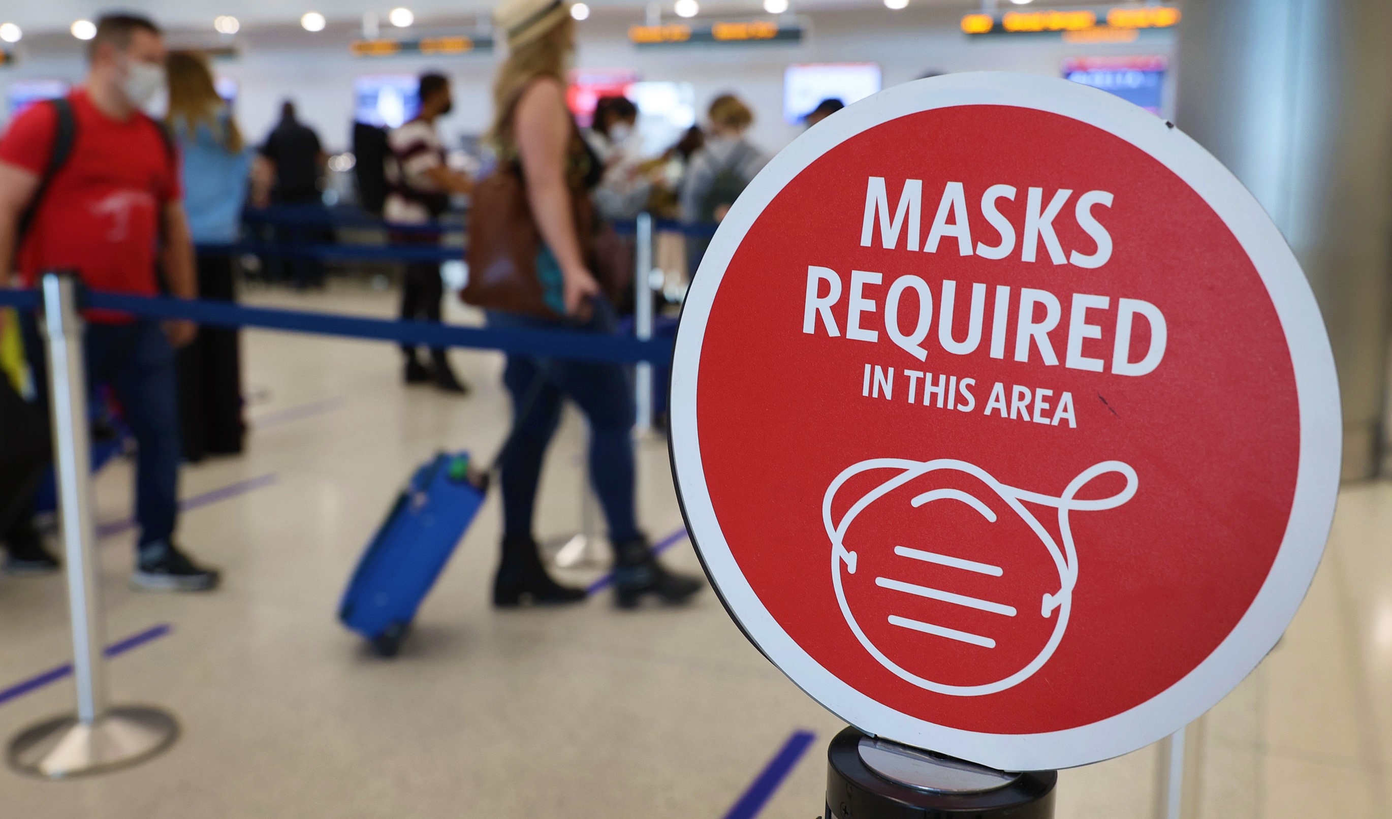 A  federal  judge  in  Florida  struck  down  the  CDC's  mask  mandate  for  travel - masking  is  now  optional  in  the  U.S.A. !